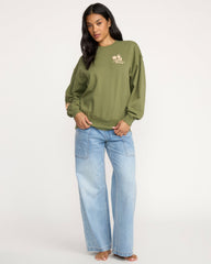 Sun Wave Livin Kendal Crewneck Sweatshirt - Luv Army
