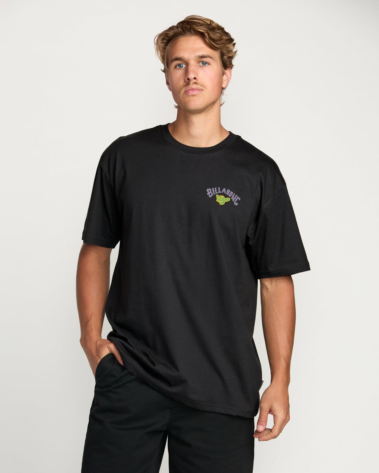 Billabong x Mami Wata Surf Africa Regular Tee - Washed Black