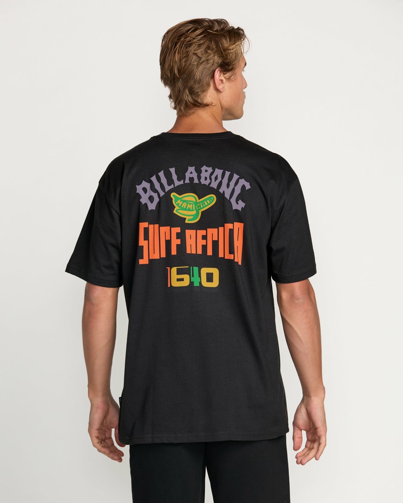 Billabong x Mami Wata Surf Africa Regular Tee - Washed Black