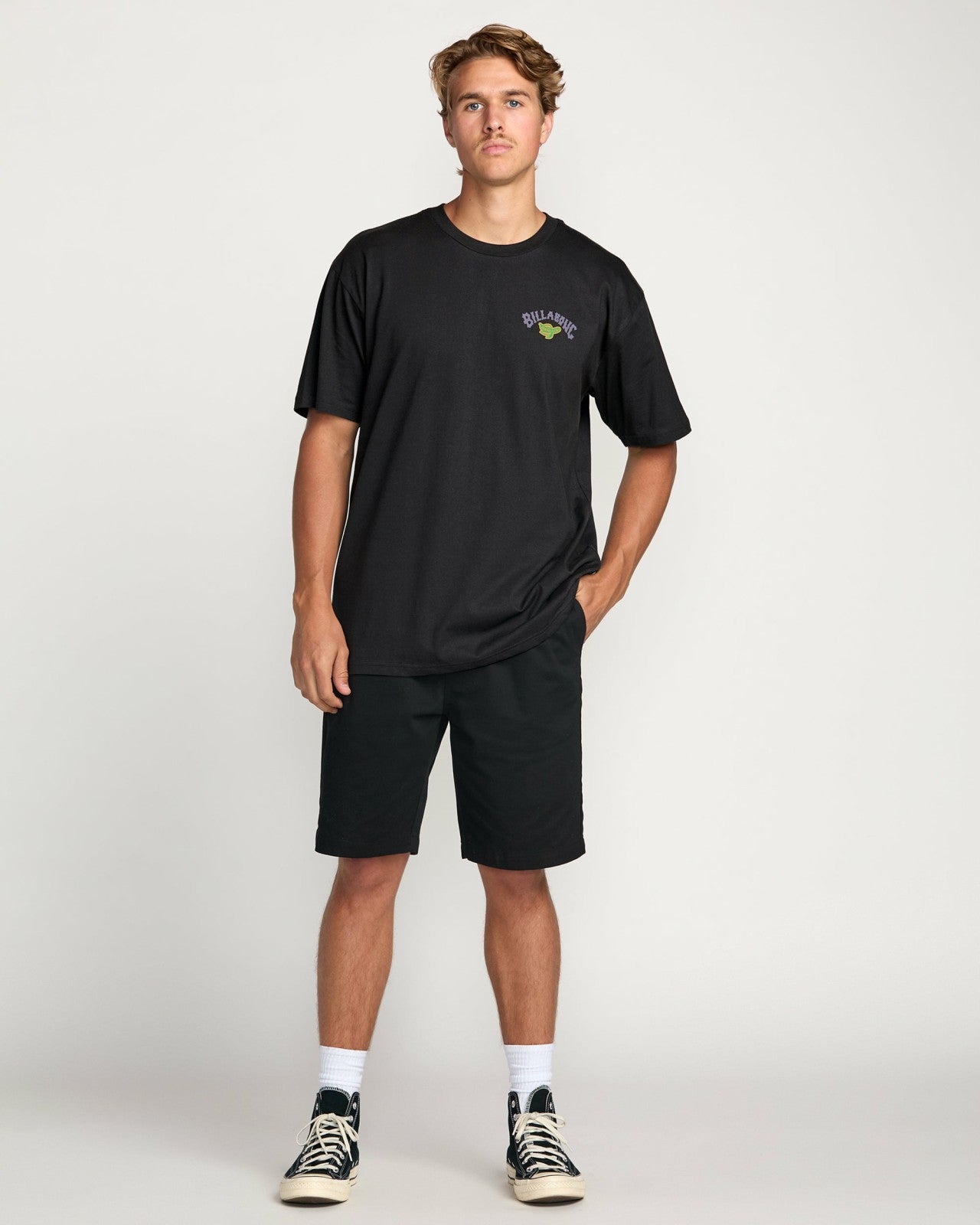 Billabong x Mami Wata Surf Africa Regular Tee - Washed Black