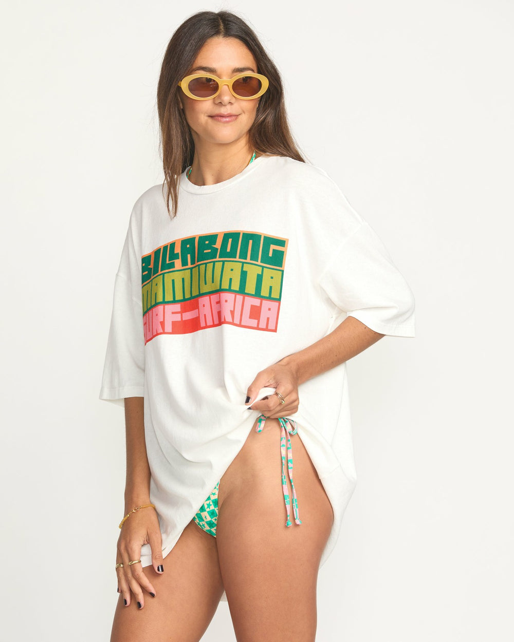 Billabong x Mami Wata Surf Africa Tee - Salt Crystal