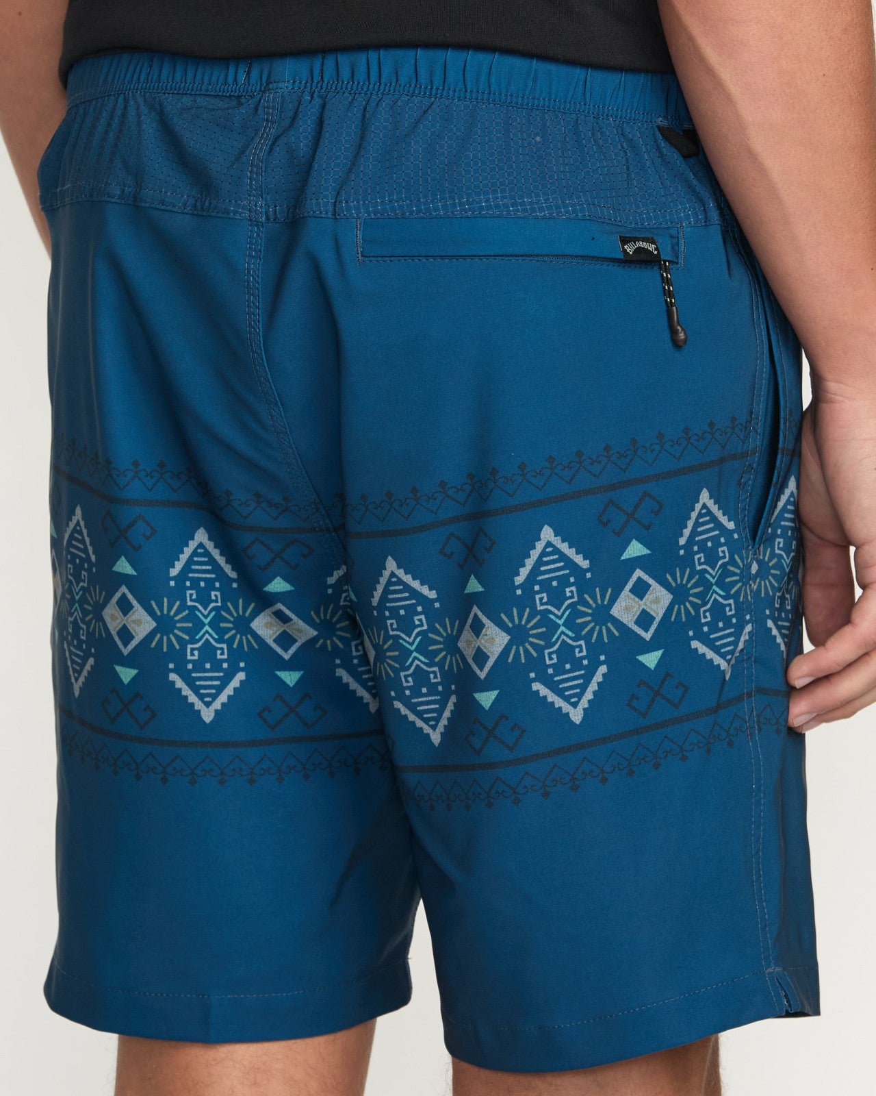 Surftrek Elastic Submersible 17" Hybrid Shorts - Deep Blue
