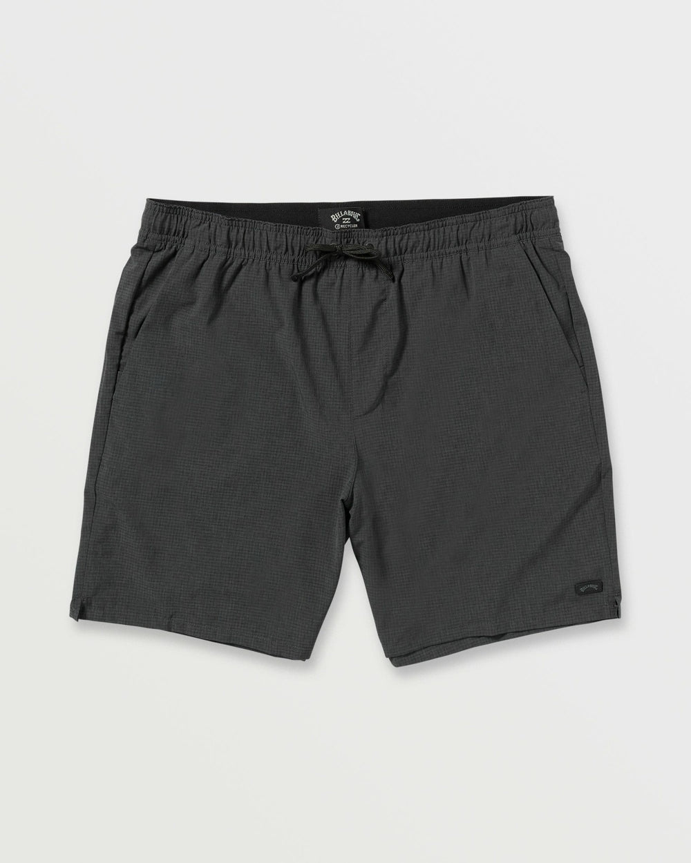 Surftrek Perforated Elastic 17" Hybrid Shorts - Black