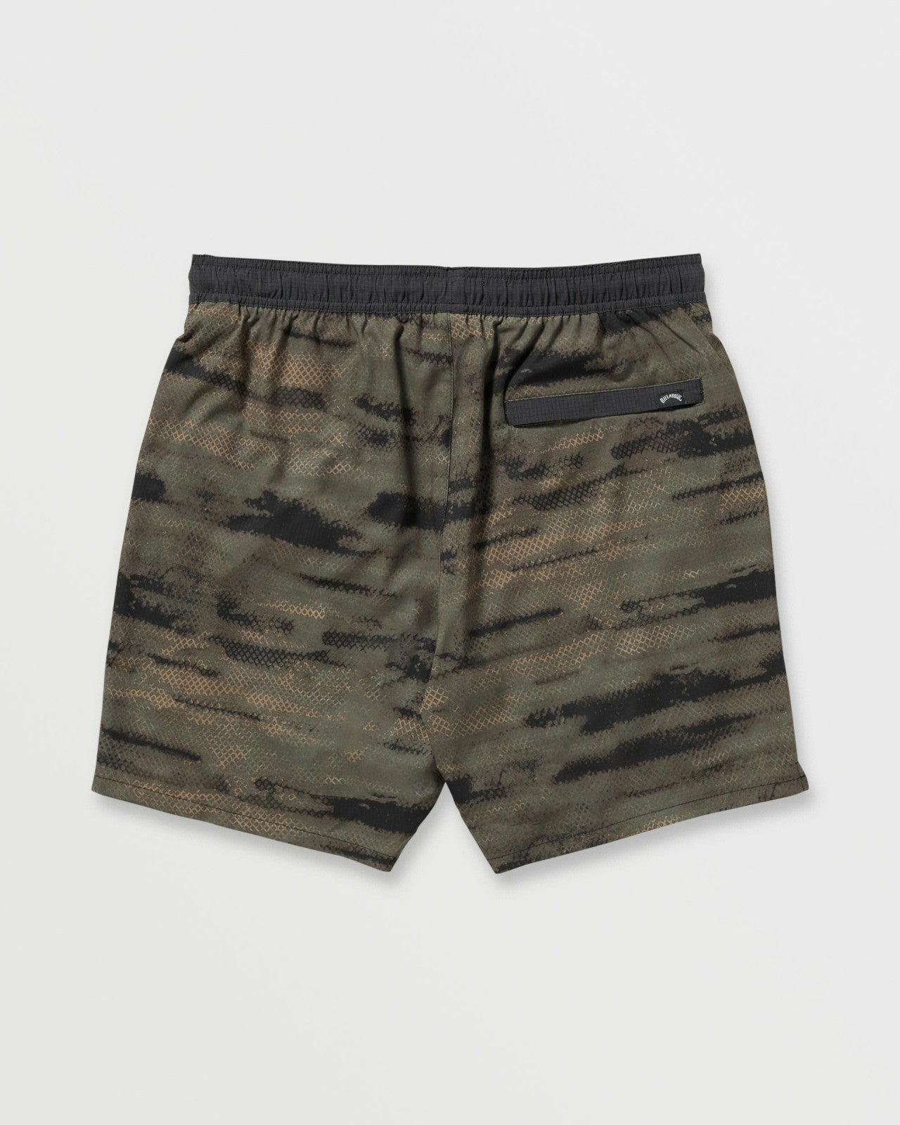 Surftrek Perforated Elastic 17" Hybrid Shorts - Dark Military