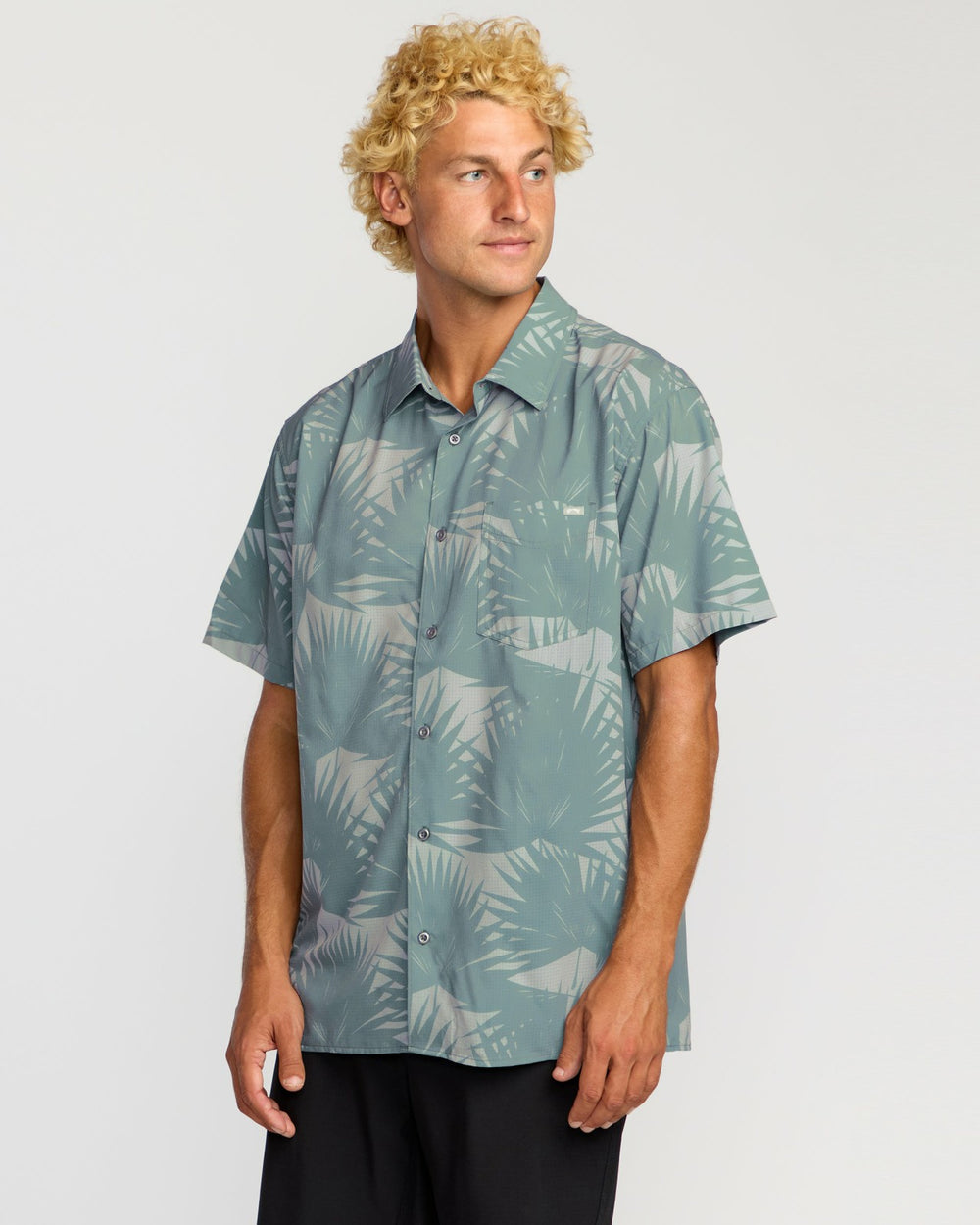 Surftrek Perf Short Sleeve Shirt - Sea Blue