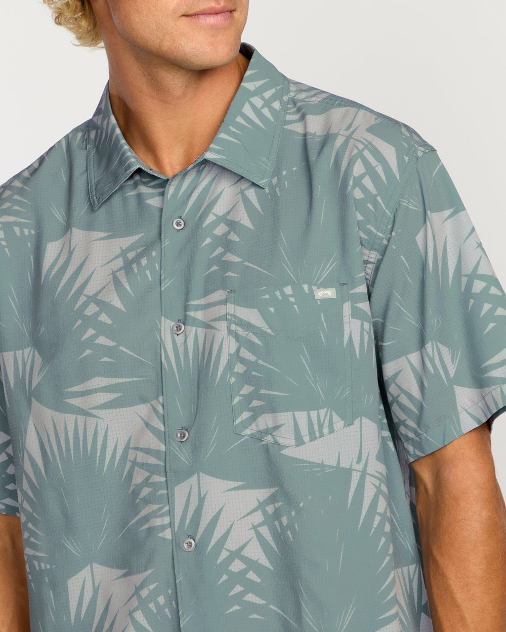 Surftrek Perf Short Sleeve Shirt - Sea Blue