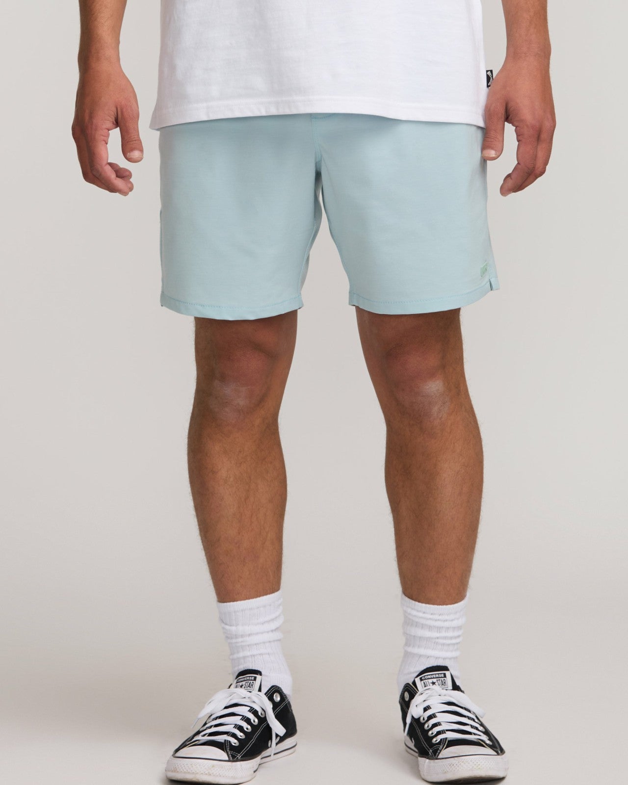 Surftrek Transit Elastic 17" Hybrid Shorts - Dusty Blue