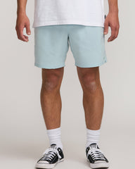 Surftrek Transit Elastic 17" Hybrid Shorts - Dusty Blue