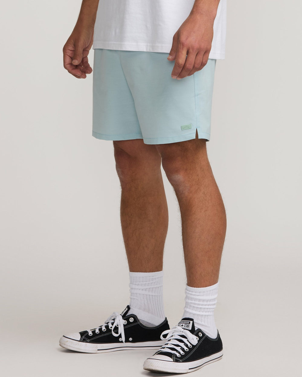 Surftrek Transit Elastic 17" Hybrid Shorts - Dusty Blue