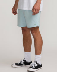 Surftrek Transit Elastic 17" Hybrid Shorts - Dusty Blue