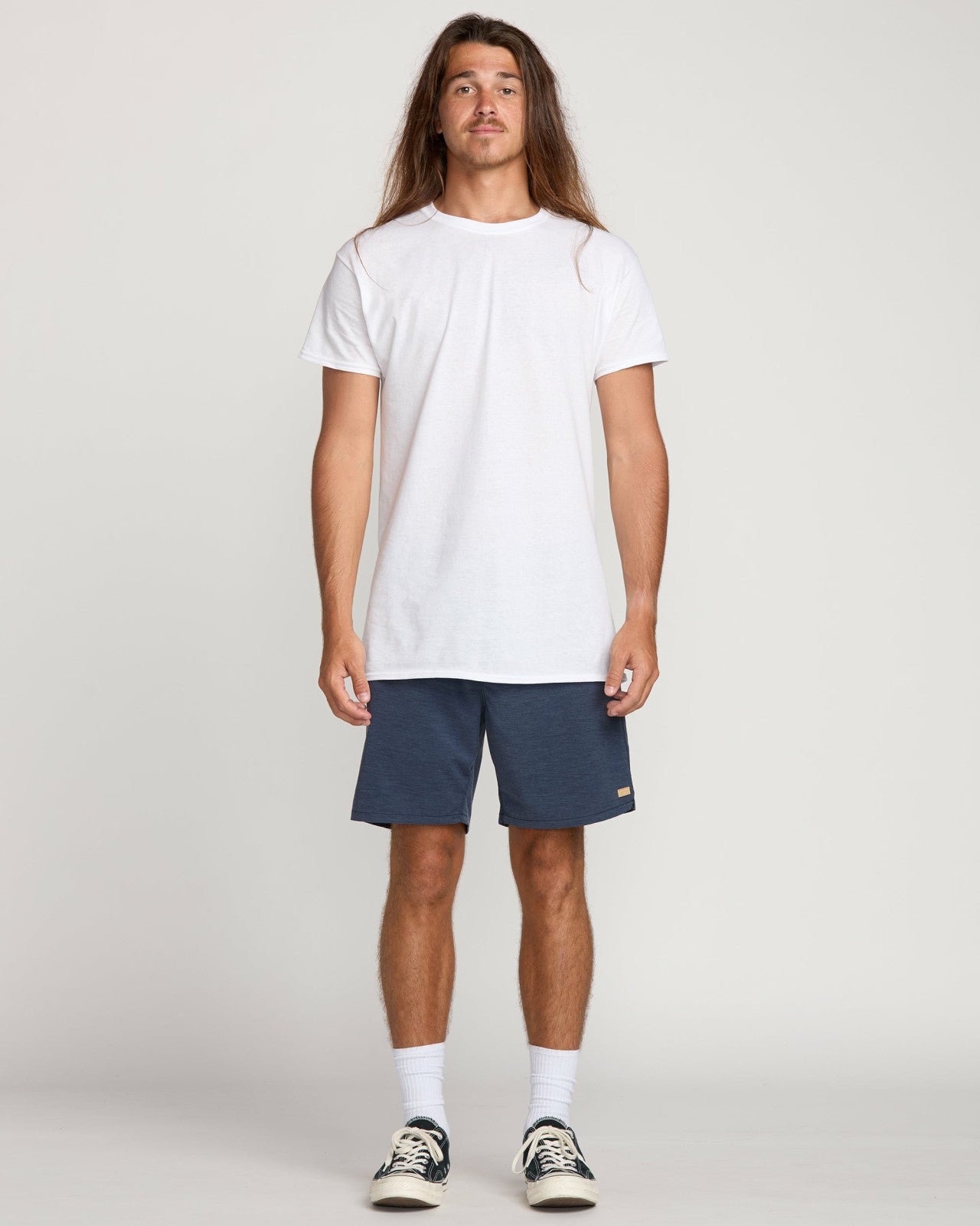 Surftrek Transit Elastic 17" Hybrid Shorts - Navy