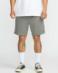Surftrek Transit Elastic 17" Hybrid Shorts - Pewter