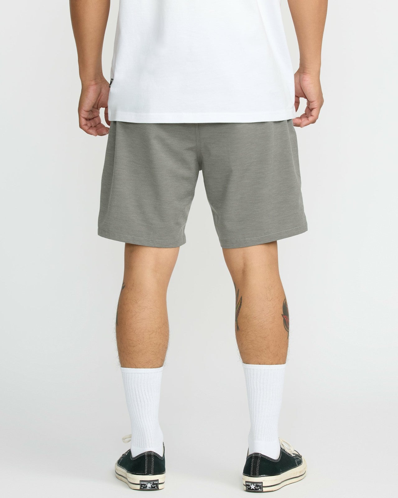 Surftrek Transit Elastic 17" Hybrid Shorts - Pewter
