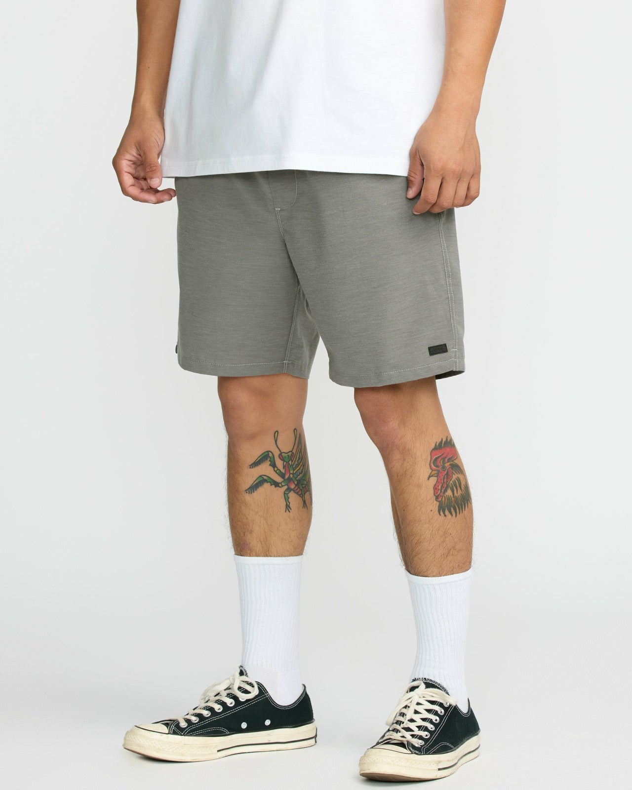Surftrek Transit Elastic 17" Hybrid Shorts - Pewter