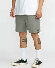 Surftrek Transit Elastic 17" Hybrid Shorts - Pewter