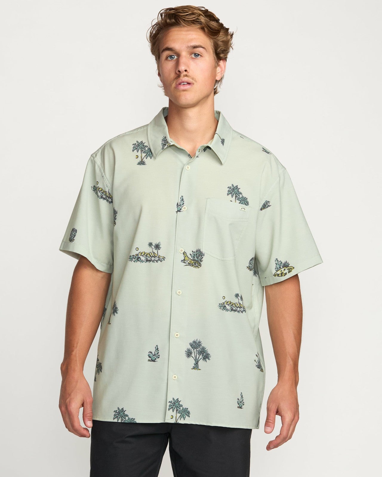 Surftrek Transit Short Sleeve Shirt - Chino