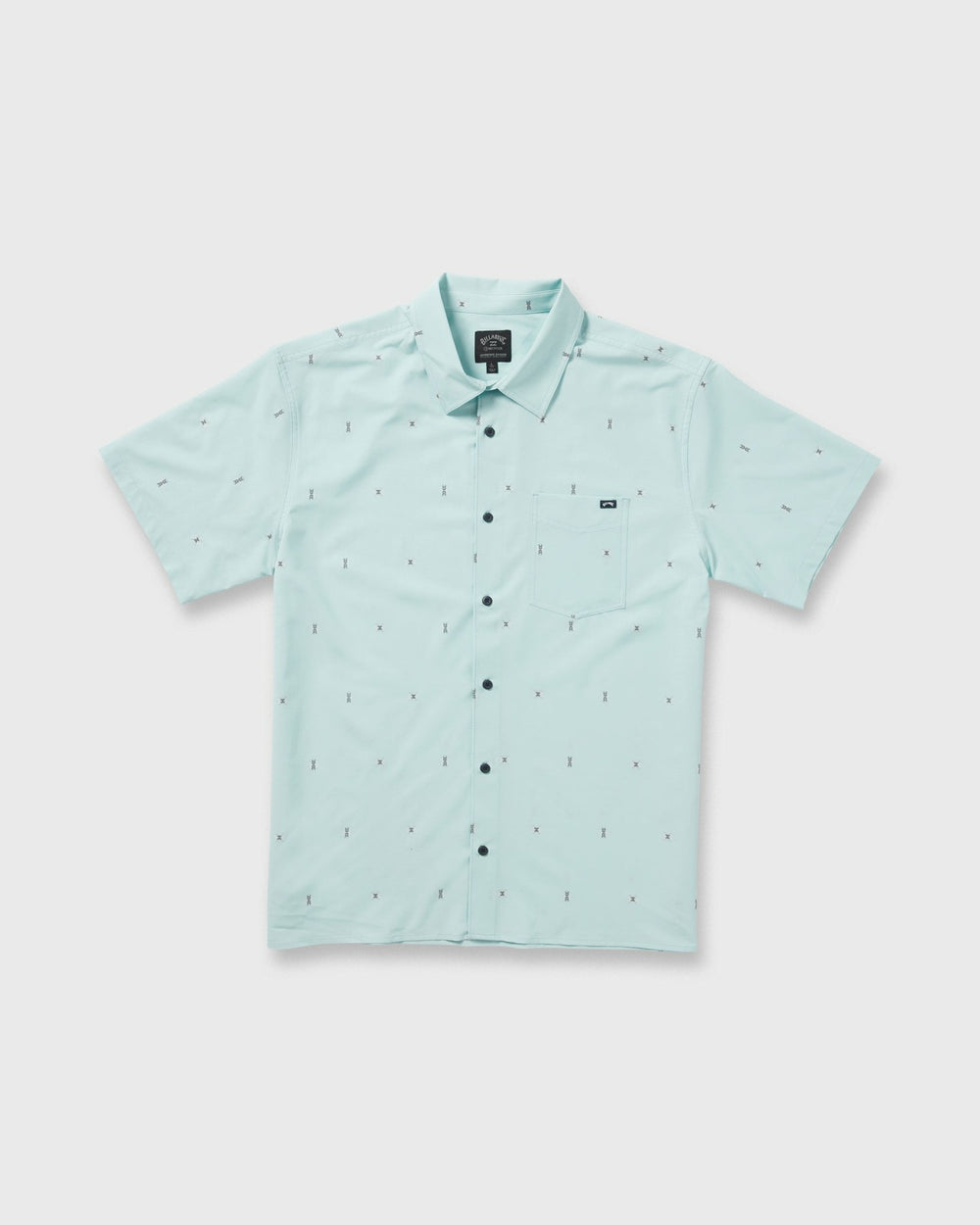 Surftrek Transit Short Sleeve Shirt - Dusty Blue