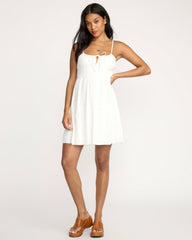 Sweet On You Mini Dress - Salt Crystal