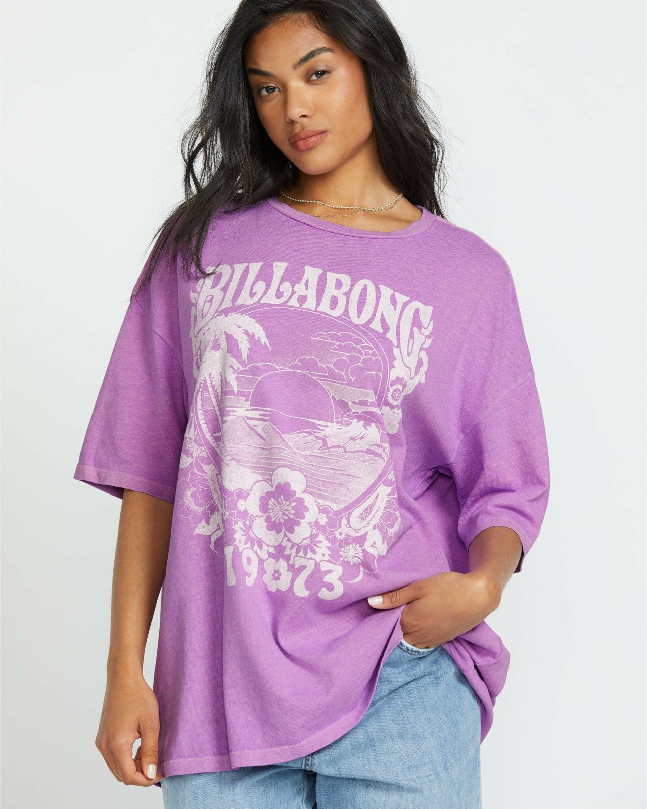 Sweet Ride Tee - Bright Orchid