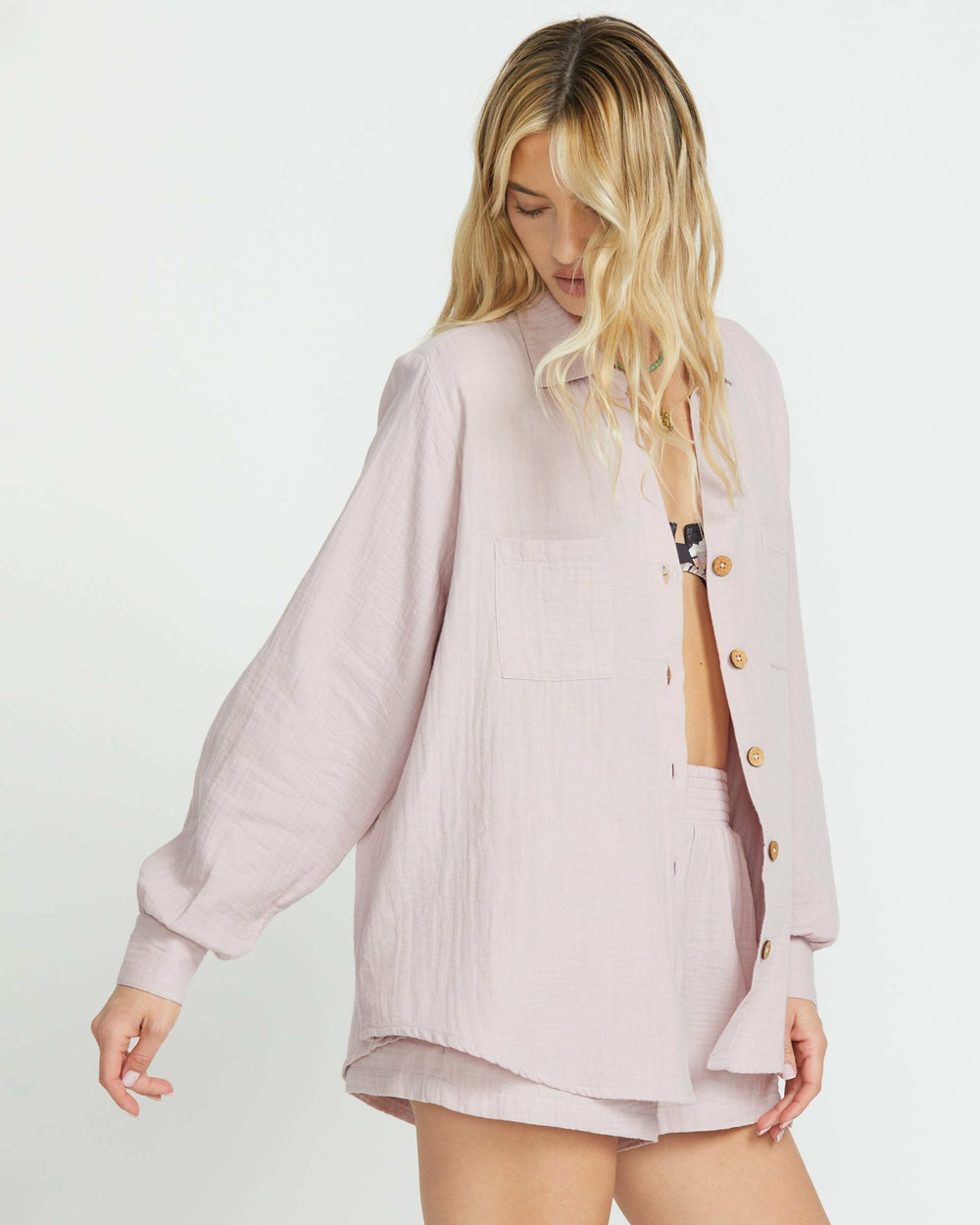 Sweet Swell Long Sleeve Shirt - Haze