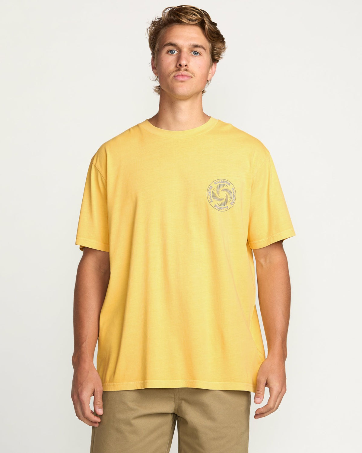 Swivel Premium Wave Wash Tee - Lemon