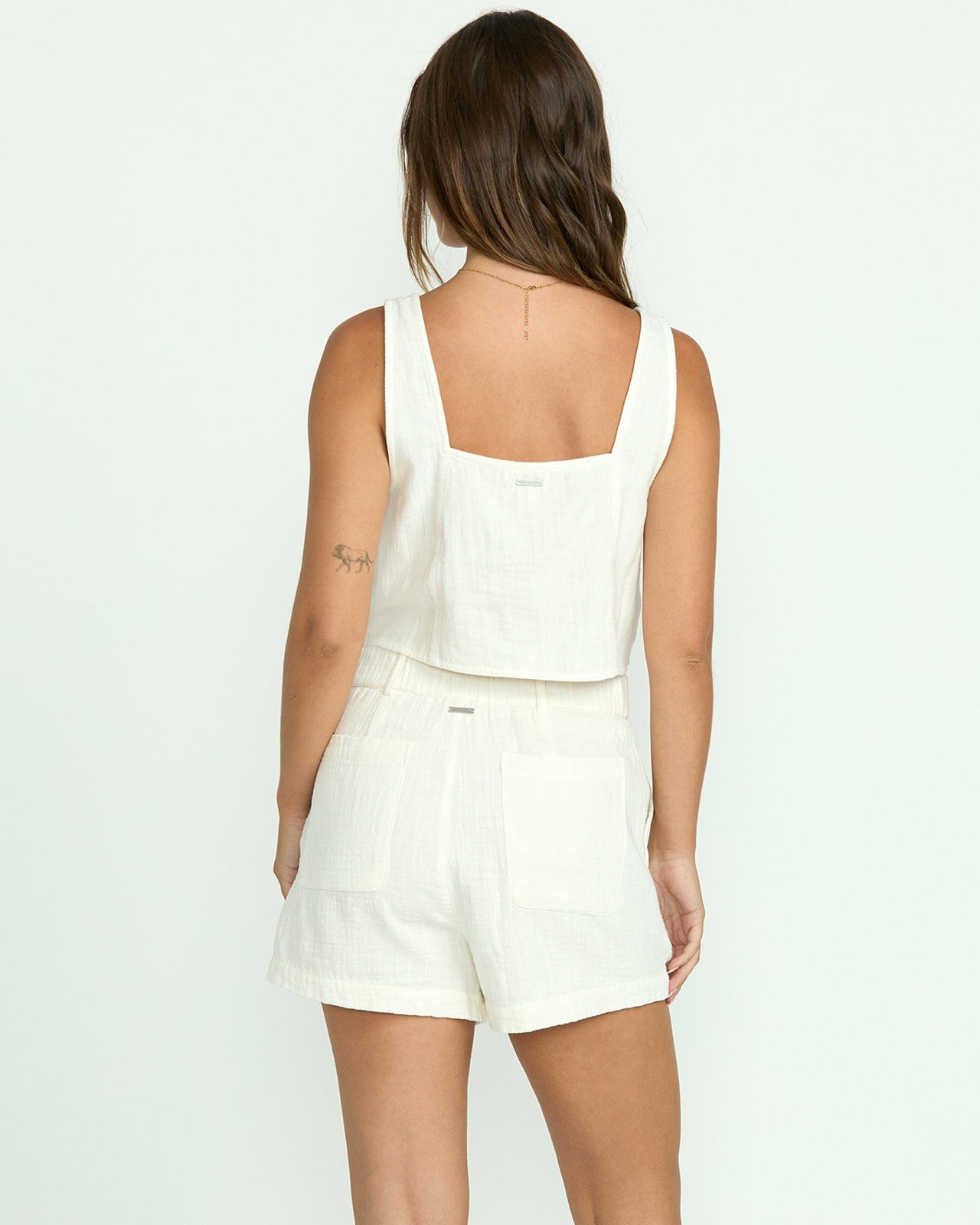 Tailor Made Shorts - Salt Crystal
