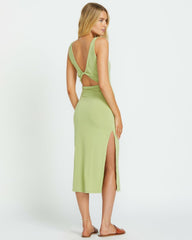 Take A Look Reversible Dress - Avocado