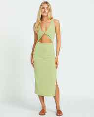 Take A Look Reversible Dress - Avocado