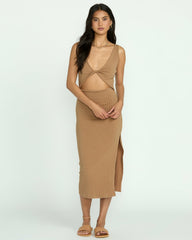 Take A Look Reversible Dress - Rose Brown