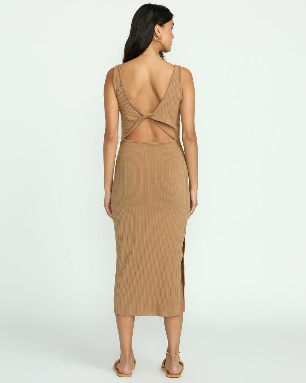 Take A Look Reversible Dress - Rose Brown