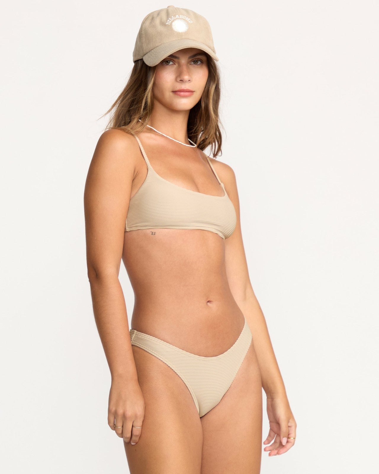 Tanlines Hike Bikini Bottom - Cobblestone