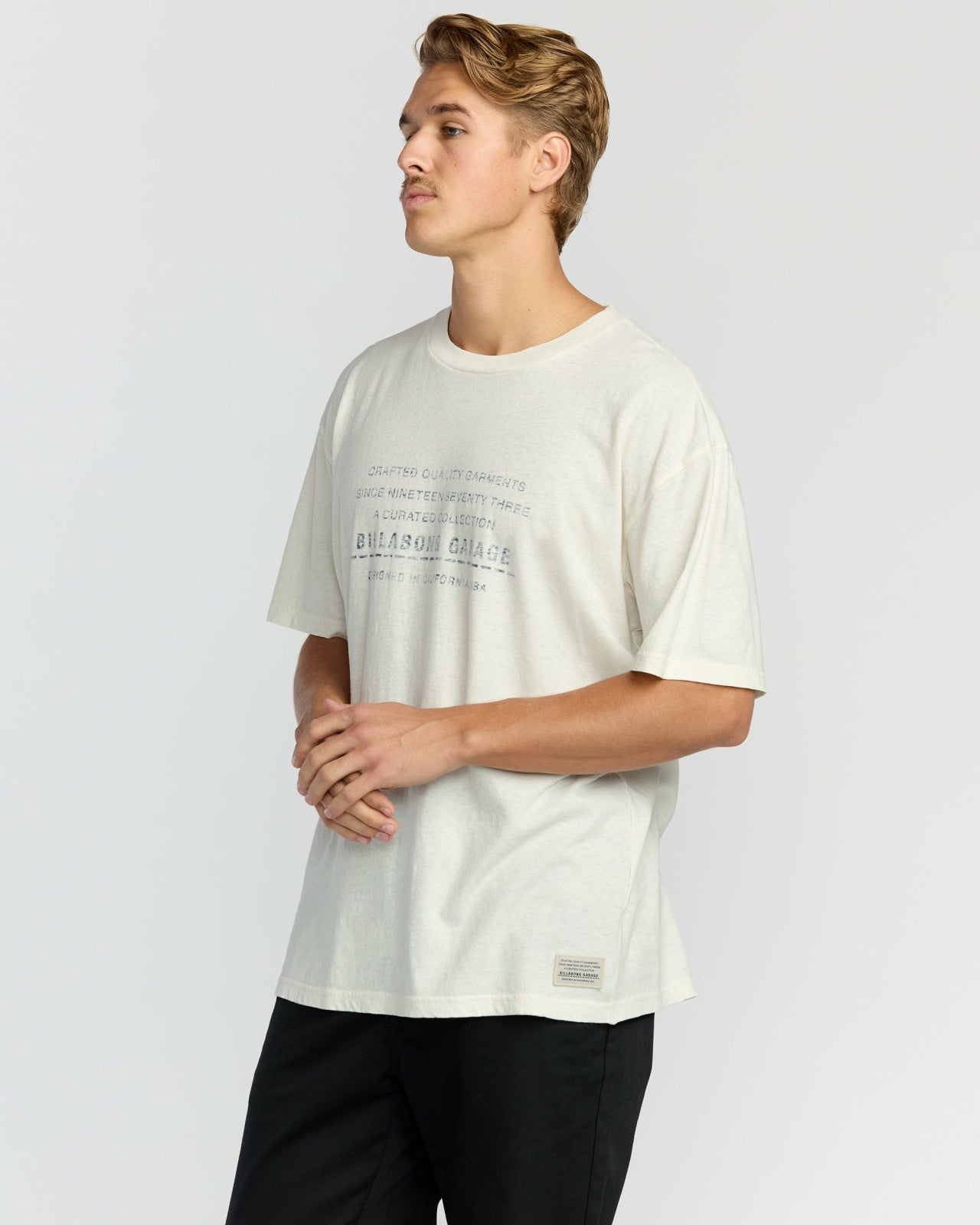 The Label Garage Regular Short Sleeve T-Shirt - Off White