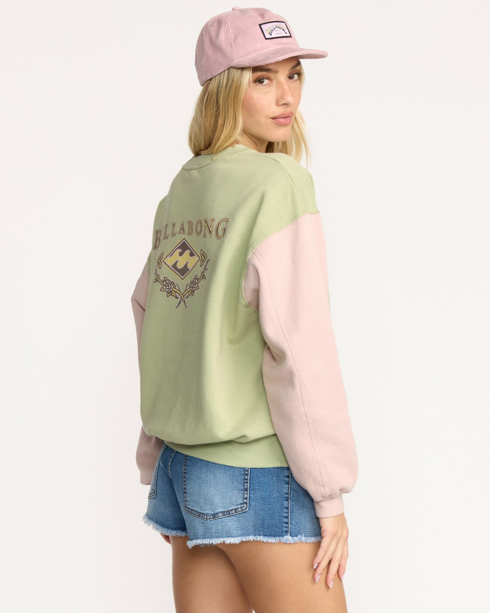The Original Vibes Kendal Crewneck Sweatshirt - Pistachio