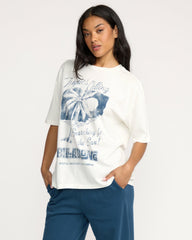 This Sunny Time T-Shirt - Salt Crystal