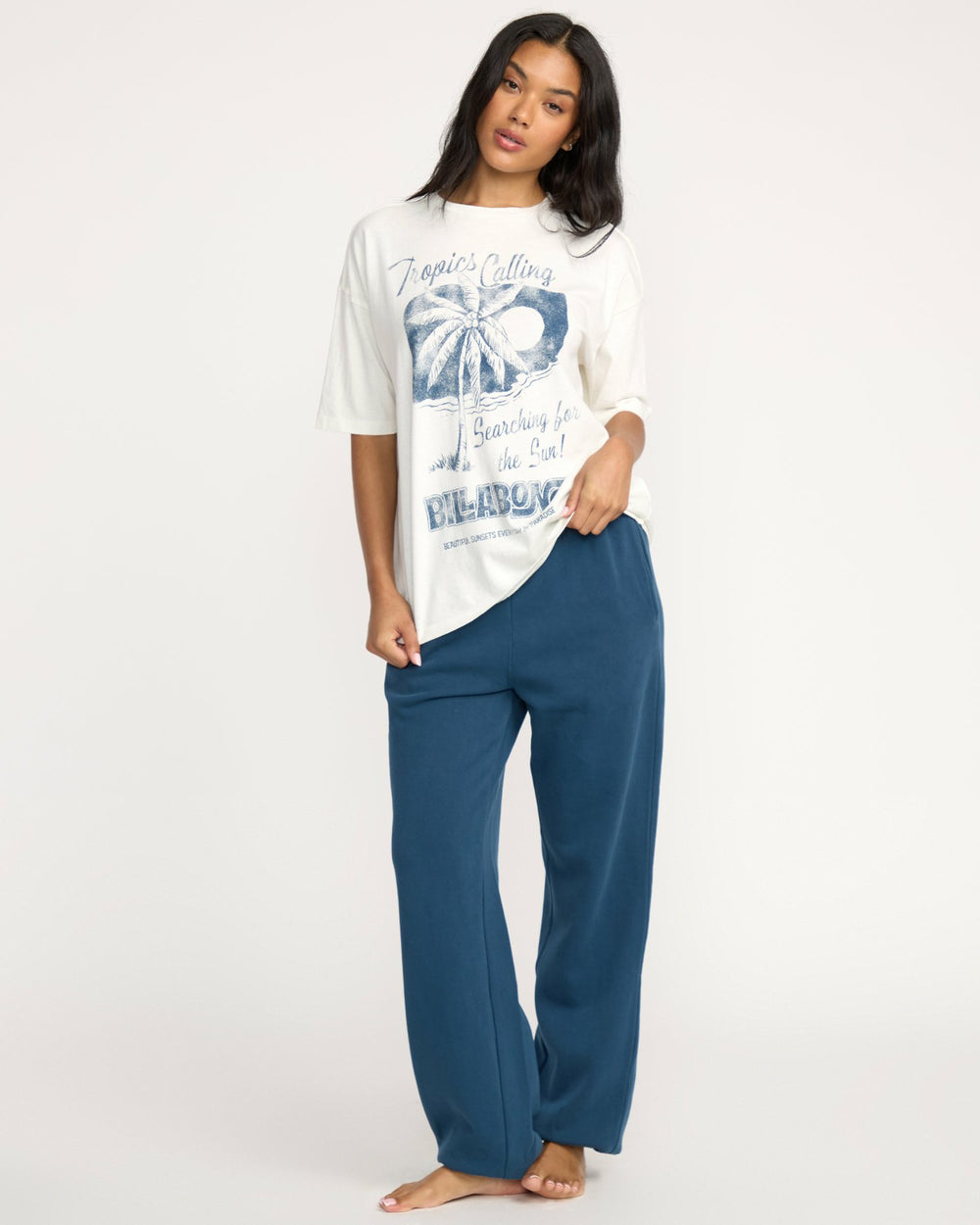 This Sunny Time T-Shirt - Salt Crystal