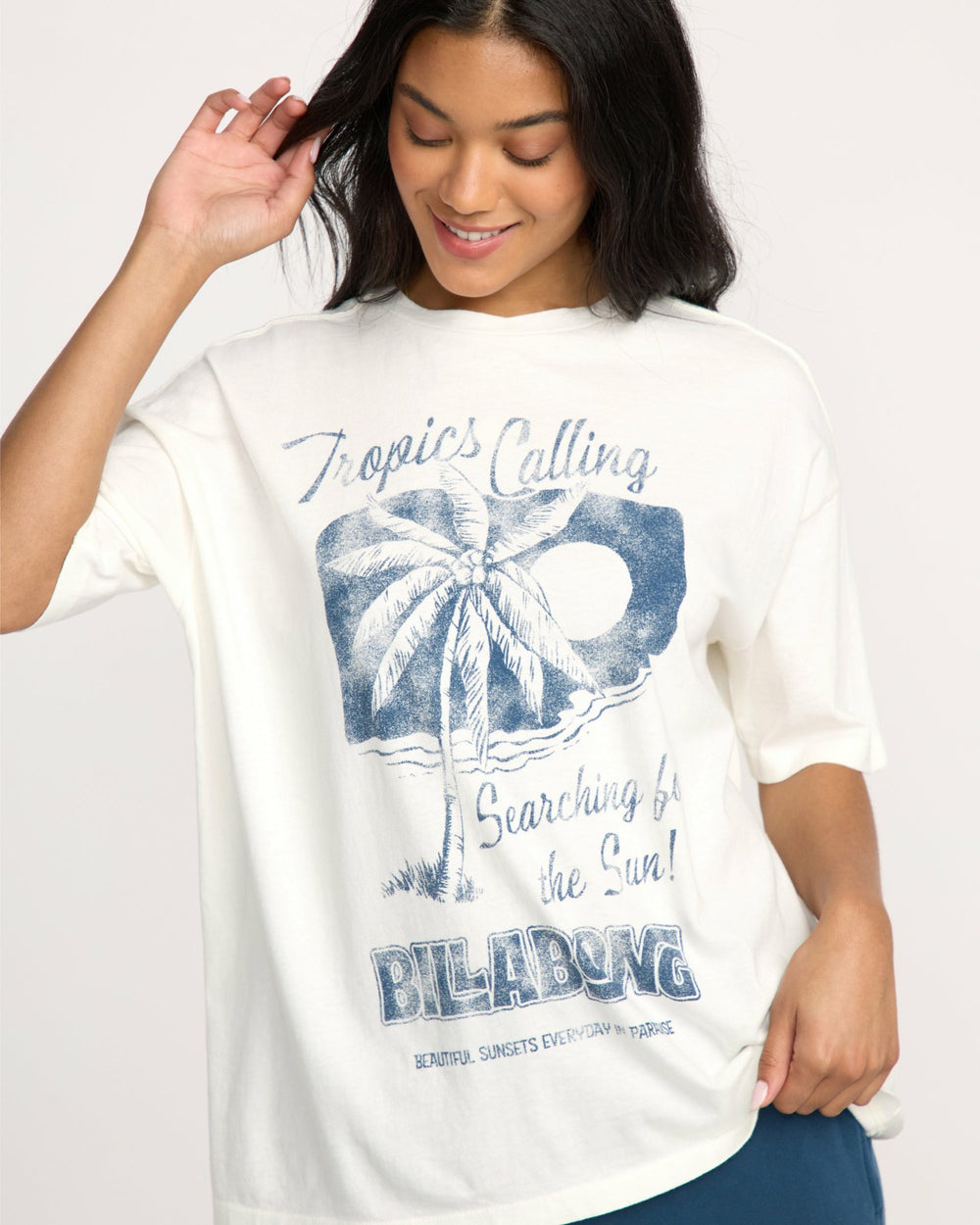 This Sunny Time T-Shirt - Salt Crystal