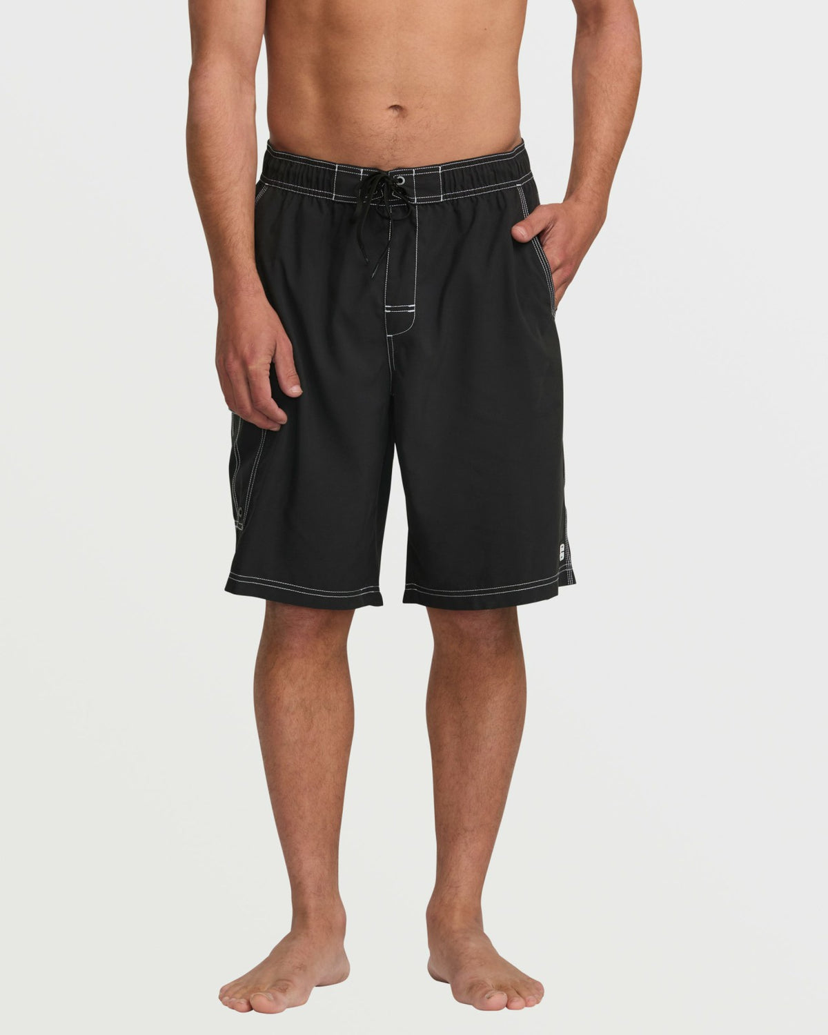 Throw On Laybacks 21" Trunks - Black