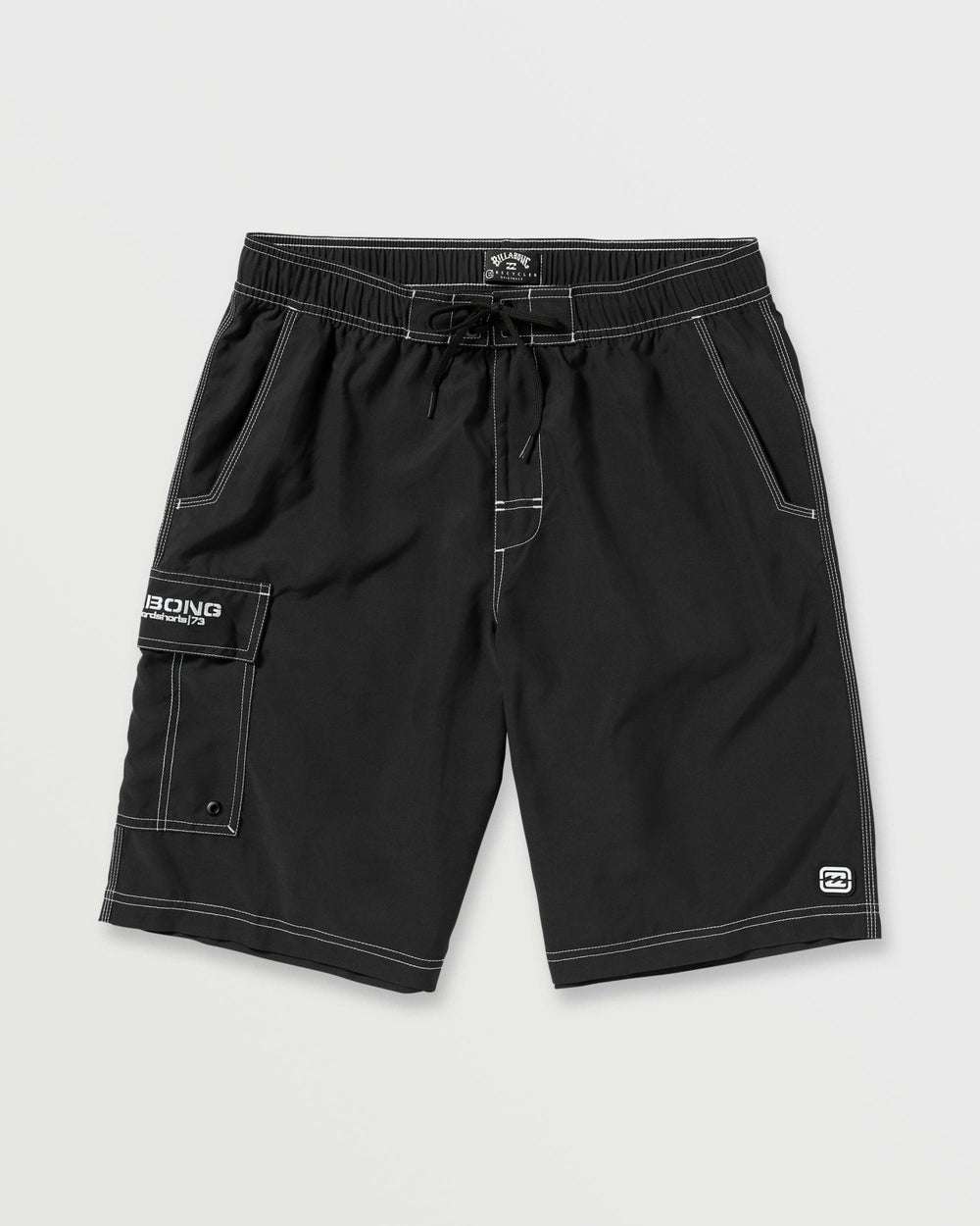 Throw On Laybacks 21" Trunks - Black