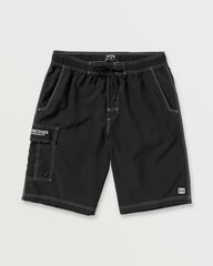 Throw On Laybacks 21" Trunks - Black