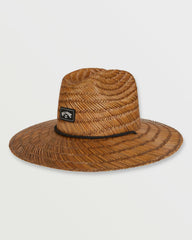 Tides Straw Lifeguard Hat - Brown