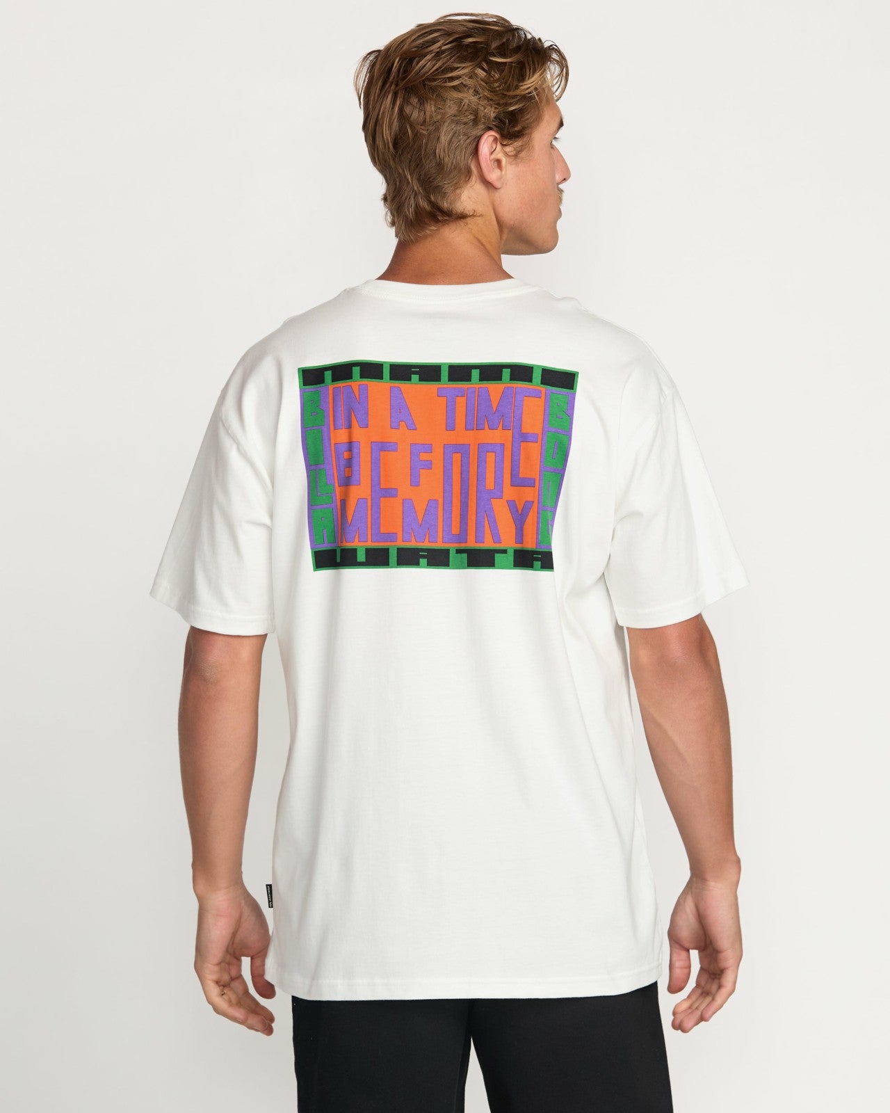 Billabong x Mami Wata Time Before Memory Regular Tee - Off White