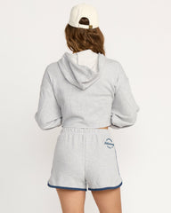 Triple Palms Dolphin Shorts - Heather Grey