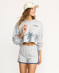 Triple Palms Dolphin Shorts - Heather Grey