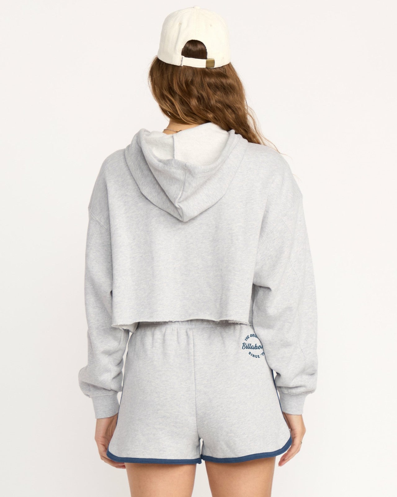 Triple Palms Hoodie - Heather Grey