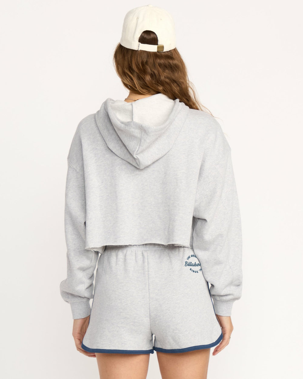 Triple Palms Hoodie - Heather Grey
