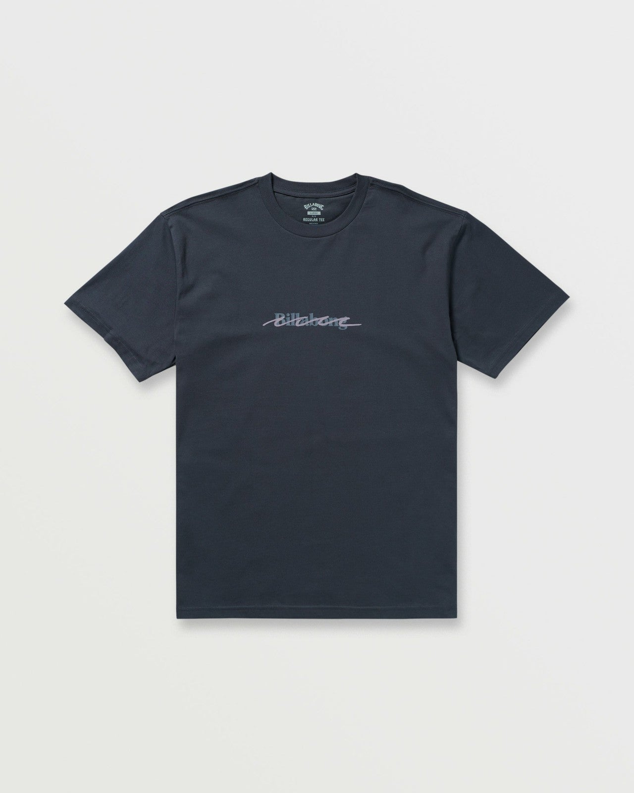 Triple Up Regular Tee - Aged Indigo