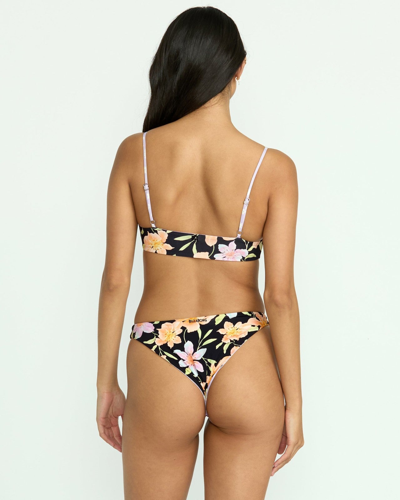 Twin Sol Reversible Jaclyn Crop Bikini Top - Multi