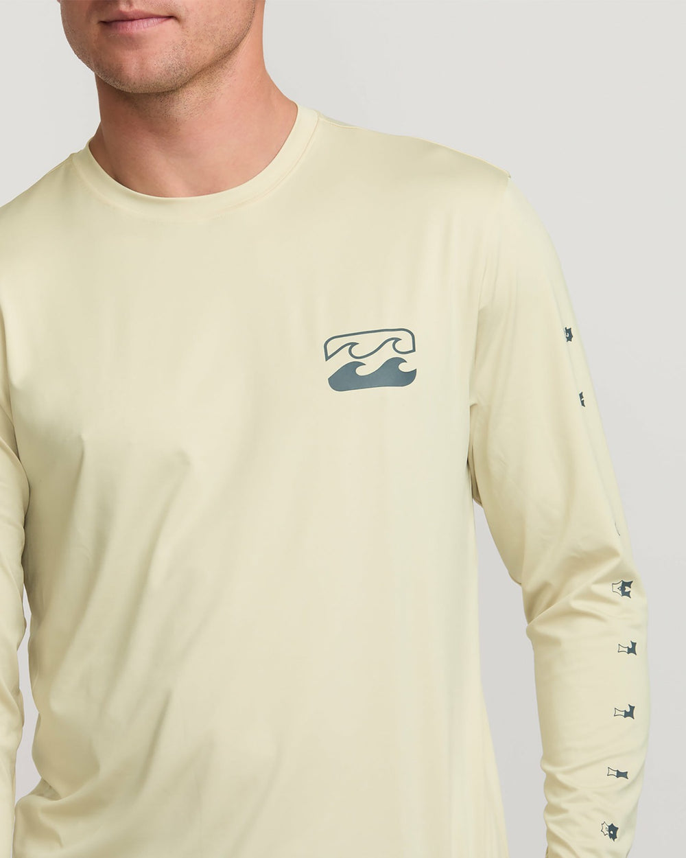 Unity Loose Fit Long Sleeve Surf Tee - Desert Sand