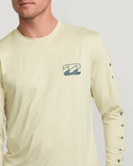 Unity Loose Fit Long Sleeve Surf Tee - Desert Sand