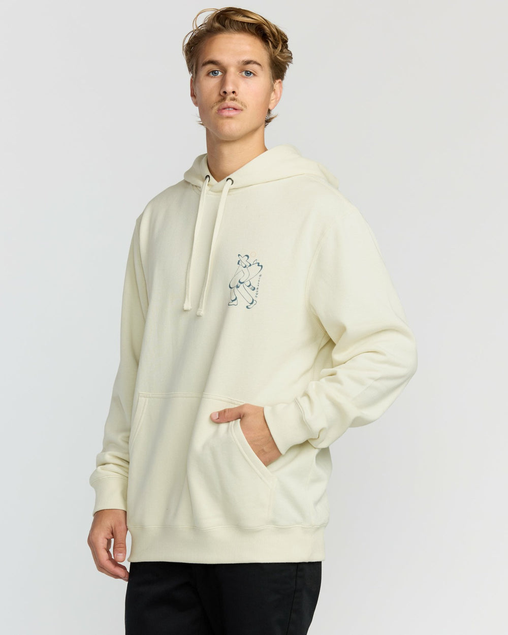 Up The Beach Pullover Sweatshirt - Off White